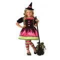 Rubies Girl's Bright Witch Costume, Medium