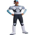 Teen Titans Go Movie Costume Deluxe Cyborg, Large