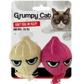 Rosewood Grumpy Cat Onion Ball 2 Cat Toy