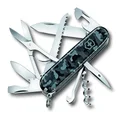 Victorinox Swiss Army Pocket Knife Huntsman with 15 Functions, Navy Camouflage