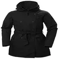 Helly Hansen Women's Welsey Ii Trench Insulated Waterproof Breathable Jacket, 990 Black, X-Small