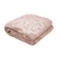 Bambury Beth Ultraplush Blanket,Rosewater,SuperKing Bed Size