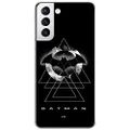 ERT Group Batman 009 Tempered Glass Phone Case for Samsung S21 Plus, Black
