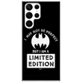 ERT Group Bat Girl 006 Pattern Licensed Phone Case for Samsung S22 Ultra, Black