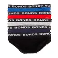 Bonds Men's Underwear Hipster Brief - 5 Pack, Palais Blue / Fire Engine / New Grey Marle / Deep Arctic / Black (5 Pack), X-Large