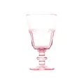 H&H Wine Glass Goblet 4-Pieces Set, 18 cl Capacity, Pink