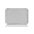 H&H Stainless Steel Rectangular Pastry Tray, 23 cm Length x 17 cm Width x 1 cm Height