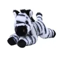 Wild Republic EcoKins Mini Zebra Stuffed Animal 8 inch, Eco Friendly Gifts for Kids, Plush Toy, Handcrafted Using 7 Recycled Plastic Water Bottles