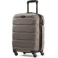 Samsonite Unisex-Adult Omni Pc Hardside Expandable Luggage with Spinner Wheels, Silver, 3-Piece Set (20/24/28), Omni Pc Hardside Expandable Luggage with Spinner Wheels