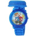 Sonic The Hedgehog Kids' SNC4020 Digital Display Quartz Blue Watch, Blue
