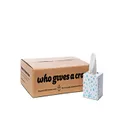 Who Gives A Crap 100% Bamboo 3 Ply Facial Tissues, 65 Sheets, Pack of 12, White (WHETISBAM)