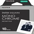 Instax Fujifilm Square Film, Monochrome (10 Pack)