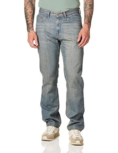 LEE Men's Premium Select Relaxed Fit Straight Leg Jean, Faded Light, 34W x 30L