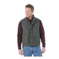 Wrangler Riggs Workwear Men's Big and Tall Foreman Vest, Loden, 2X/Tall