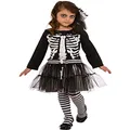 Rubie's Little Skeleton Girls Costume, 9-12 Size