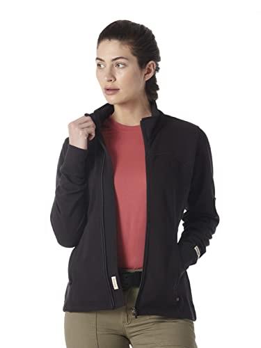Wrangler Riggs Workwear Women's Full-Zip Moisture Wicking Work Jacket, Black, X-Large