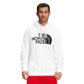 The North Face Men’s Half Dome Pullover Hoodie Sweatshirt, TNF White/TNF Black, Large