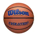 Wilson Evolution 295 Game Ball, Red/Orange, Size 7