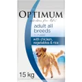 OPTIMUM Adult All Breeds Dry Dog Food with Chicken, Vegetables & Rice 15kg Bag
