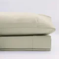 Renee Taylor Sheet Set 1500TC Cotton Blend Ultra Soft Contemporary, 1 x Flat Sheet 1 x Fitted Sheet 2 x Pillowcases (4 Pcs, King, Ivory)