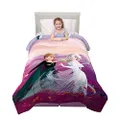 Franco Kids Bedding Super Soft Microfiber Reversible Comforter, Twin/Full Size 72" x 86", Disney Frozen 2