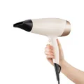 Remington Shea Soft Hair Dryer, D4740AU, Enriched with Shea Oil for Sleek, Smooth Hair, Ionic Technology, 3 Heat & 2 Speed Settings, White & Gold