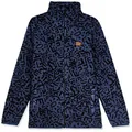 Rip Curl Re-Issue Printed Polar Fleece Jacket, Navy, Large