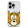 ERT Group Mobile Phone Case for Apple iPhone 14 PRO Original and Officially Licensed Tom and Jerry Pattern Jerry 002 Optimally Fitted to The Shape of The Mobile Phone, Partially Transparent