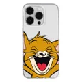 ERT Group Mobile Phone Case for Apple iPhone 14 PRO Original and Officially Licensed Tom and Jerry Pattern Jerry 003 Optimally Fitted to The Shape of The Mobile Phone, Partially Transparent