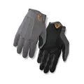 Giro D'Wool Bike Gloves Men Grey/Black Glove Size M 2019 Full Finger Bike Gloves
