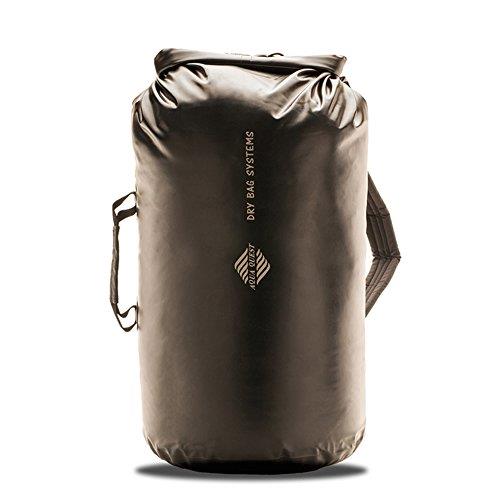 Aqua Quest Mariner Backpack - 100% Waterproof Lightweight Dry Bag - 10 Liter - Black