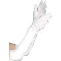 amscan womens Costume Gloves, White, Women Size US