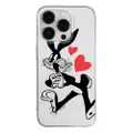 ERT Group Mobile Phone Case for Apple iPhone 14 PRO Original and Officially Licensed Looney Tunes Pattern Bugs 002 Optimally Fitted to The Shape of The Mobile Phone, Partially Transparent