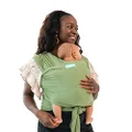 Moby Elements Baby Wrap (Kiwi) - Ergonomic, Lightweight and Breathable, Cotton Fabric, Hands Free Baby Carrier, for Newborns and Toddlers