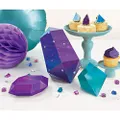 Amscan Sparkling Sapphire 3D Table Decorating Kit 3 Pieces
