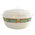 The House of Florence Karishma Green Insulated Food Warmer, White, 5 Litre Capacity