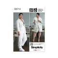 Simplicity SS9714K5 Misses' Jacket, Trousers and Shorts by Mimi G Style K5 (8-10-12-14-16)