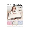 Simplicity SS9732OS Plush Animal Pillow Cases OS (ONE Size)