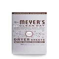 Mrs. Meyer's Clean Day Dryer Sheets, Lavender, 80 Count
