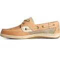 Sperry Women's Koifish Boat Shoe, Linen/Oat, 10 Wide