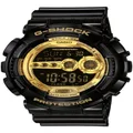Casio Men's G-Shock Digital Watch, Clear Dial, Black Band
