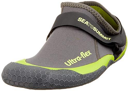 Sea to Summit Ultra Flex Booties, Grey/Lime, US 11