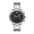 Emporio Armani Men's Quartz Watch chronograph Display and Stainless Steel Strap, AR11241