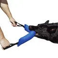 Dingo Gear Nylcot Bite Tug for The Dog Training K9 IGP IPO Schutzhund Blind Search Prey Drive Fetch Reward, Handmade of French Material, 2 Handles, Blue S00067