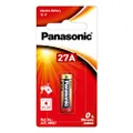 Panasonic 12V Alkaline Battery, Suitable for Use in Remote Controls (LRV27A/1BPA)