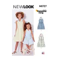 NewLook UN6727A Children's & Girl's Dresses, Size 3-4-5-6-7-8-10-12-14