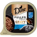 DINE Pulled Menu Adult Wet Cat Food Gravy Indulgence with Tuna 7 x 85g, 6 Pack (42 Trays)