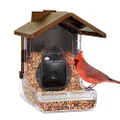 Wasserstein Bird Feeder Camera Case Compatible with Blink, Wyze, and Ring Camera for Bird Watching with Your Security Cam - (Camera NOT Included)