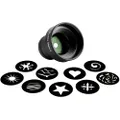 LensBaby - Double Glass II Optic - Improved Version - Compatible with All Current and Older Optic Swap Lenses - Manually Adjustable Aperture
