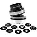 LensBaby - Composer Pro II with Double Glass II for Canon RF - Improved Version - Compatible with All Current and Older Optic Swap Lenses - Manually Adjustable Aperture